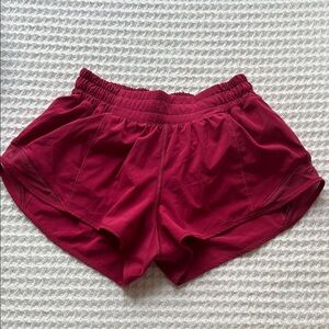 Hot Pink Lululemon Hotty Hot Shorts
